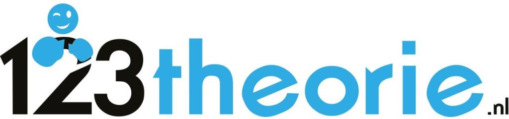 123theorie logo - online leeromgeving voor theorie examen oefenen auto en motor